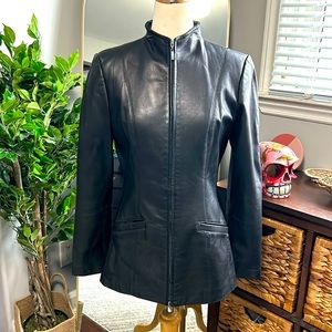 Slim Danier leather ladies jacket